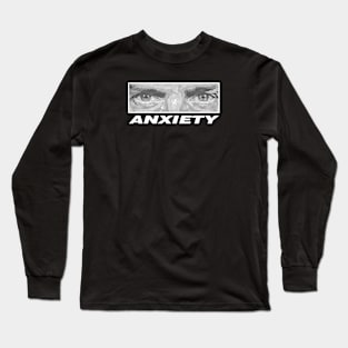 Anxiety (negative) Long Sleeve T-Shirt